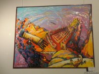 Интигам Агаев показал свои воспоминания: интересная выставка в Баку (ФОТО)