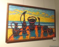 Интигам Агаев показал свои воспоминания: интересная выставка в Баку (ФОТО)