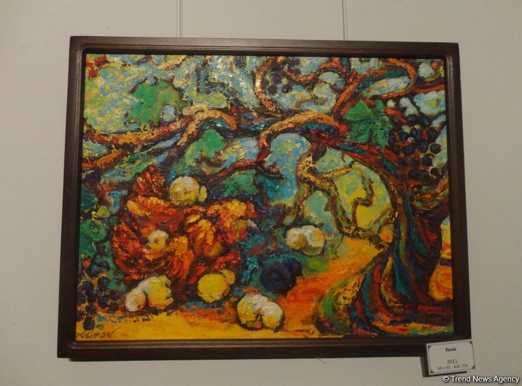 Интигам Агаев показал свои воспоминания: интересная выставка в Баку (ФОТО)