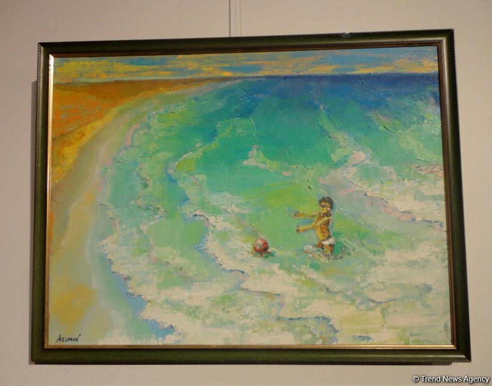 Интигам Агаев показал свои воспоминания: интересная выставка в Баку (ФОТО)