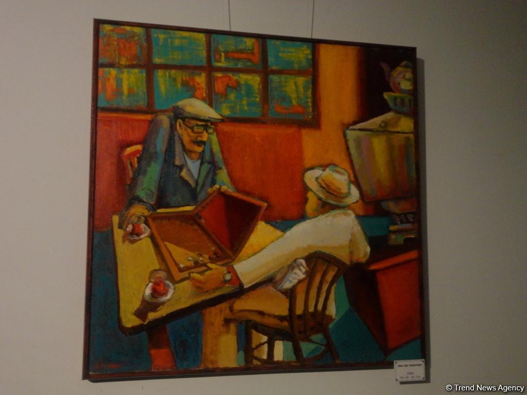 Интигам Агаев показал свои воспоминания: интересная выставка в Баку (ФОТО)