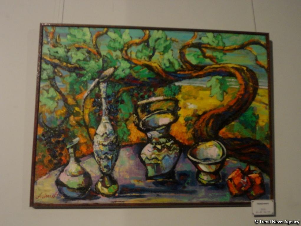 Интигам Агаев показал свои воспоминания: интересная выставка в Баку (ФОТО)