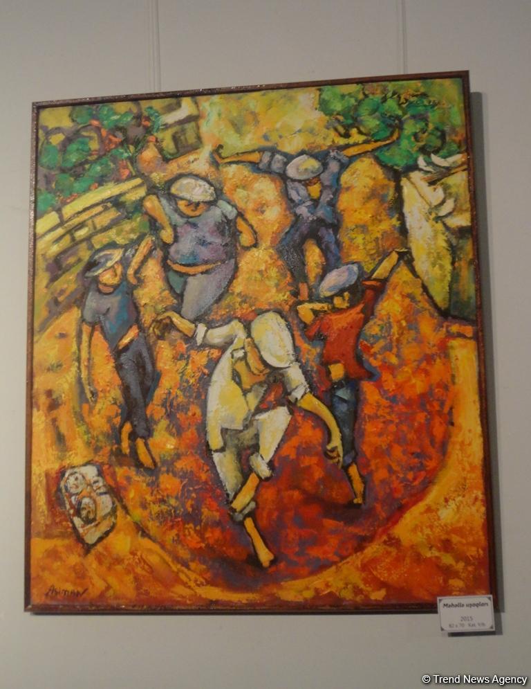 Интигам Агаев показал свои воспоминания: интересная выставка в Баку (ФОТО)