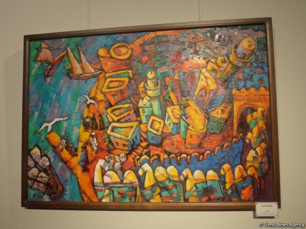 Интигам Агаев показал свои воспоминания: интересная выставка в Баку (ФОТО)