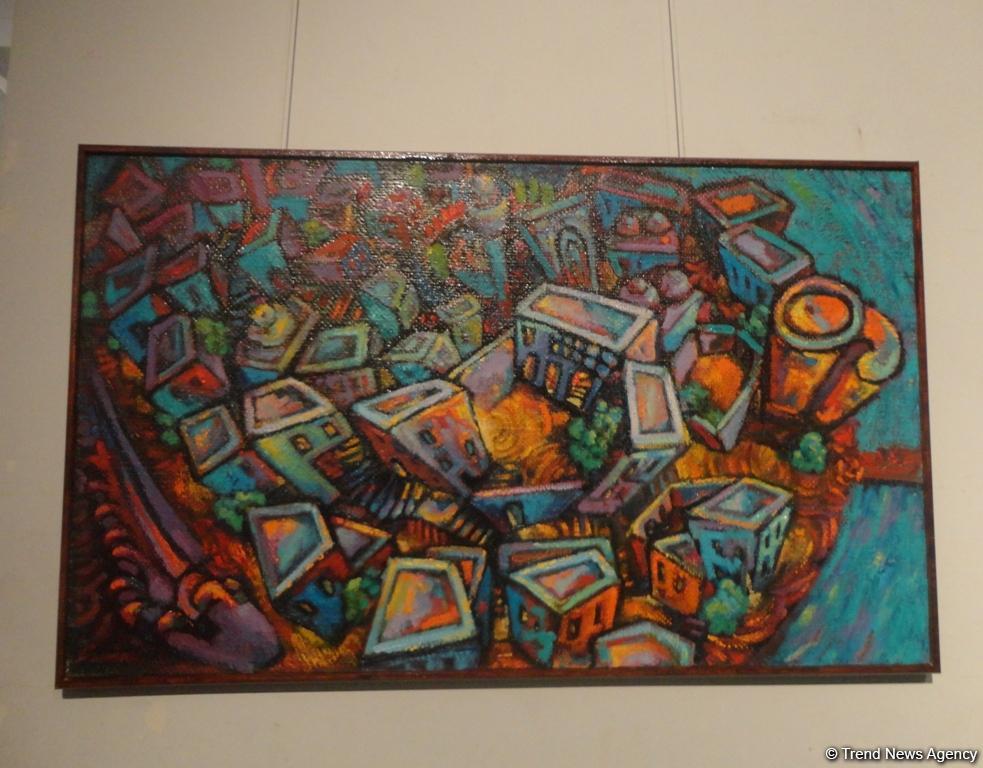 Интигам Агаев показал свои воспоминания: интересная выставка в Баку (ФОТО)