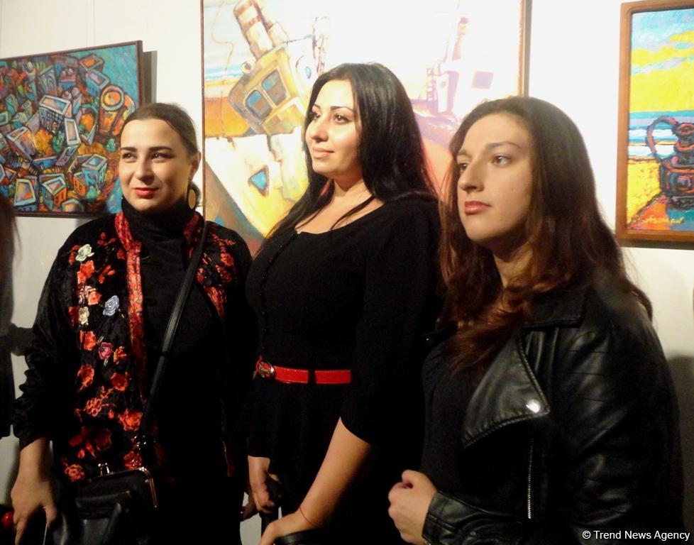 Интигам Агаев показал свои воспоминания: интересная выставка в Баку (ФОТО)