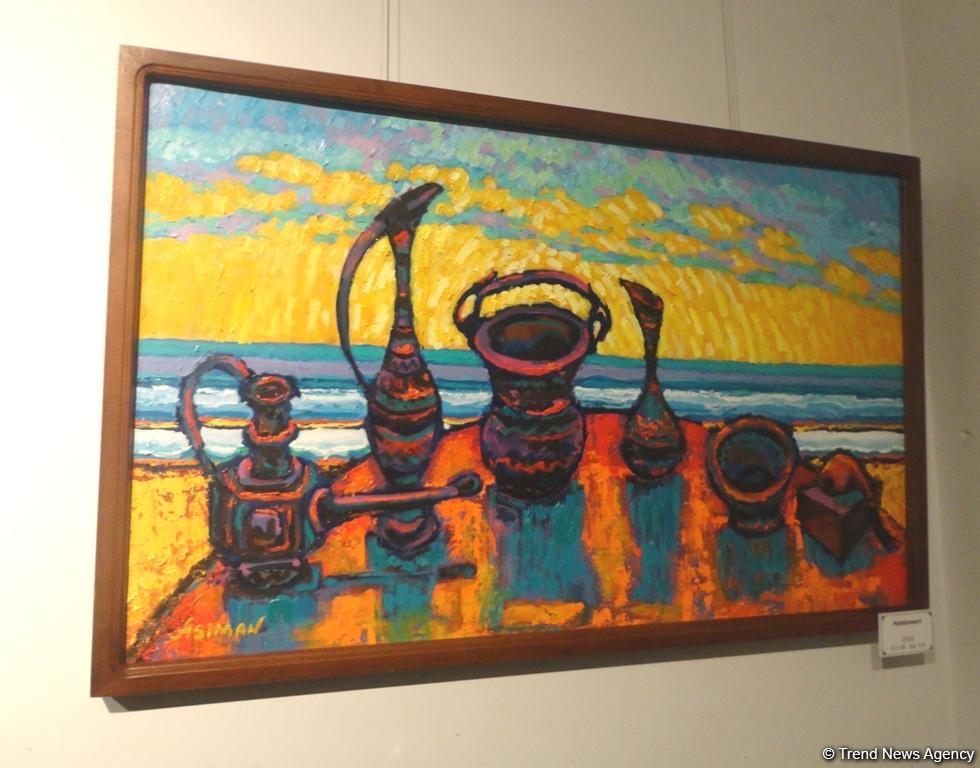 Интигам Агаев показал свои воспоминания: интересная выставка в Баку (ФОТО)