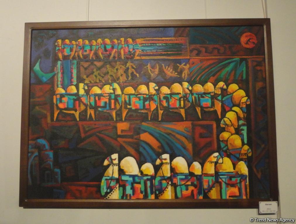 Интигам Агаев показал свои воспоминания: интересная выставка в Баку (ФОТО)