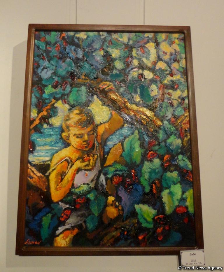 Интигам Агаев показал свои воспоминания: интересная выставка в Баку (ФОТО)