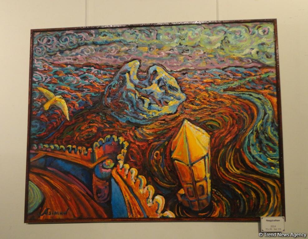 Интигам Агаев показал свои воспоминания: интересная выставка в Баку (ФОТО)