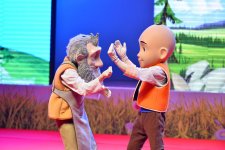 В Баку прошла сказочная битва Кельоглана и Гаравезира (ФОТО)