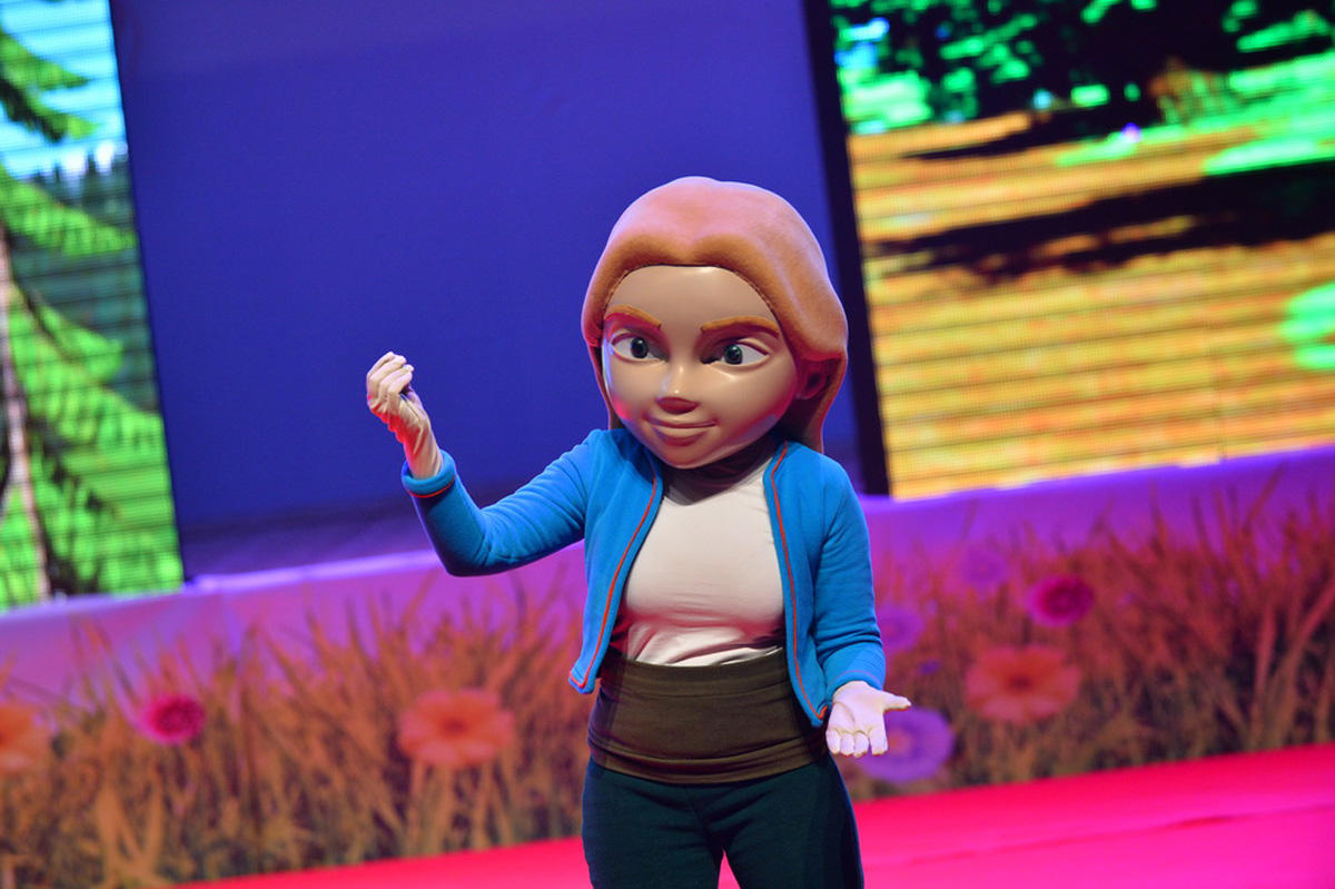 В Баку прошла сказочная битва Кельоглана и Гаравезира (ФОТО)