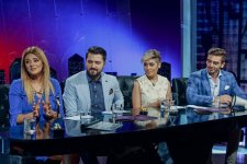 Лев ушел из дома и ... пришел к азербайджанским ведущим (ФОТО, ВИДЕО)