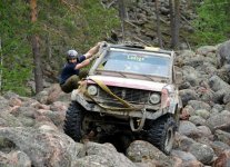 Гонки по бездорожью азербайджанцев в Грузии (ФОТО)