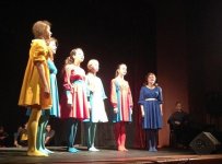 "Сон о дожде" от московских актеров в Баку (ФОТО)