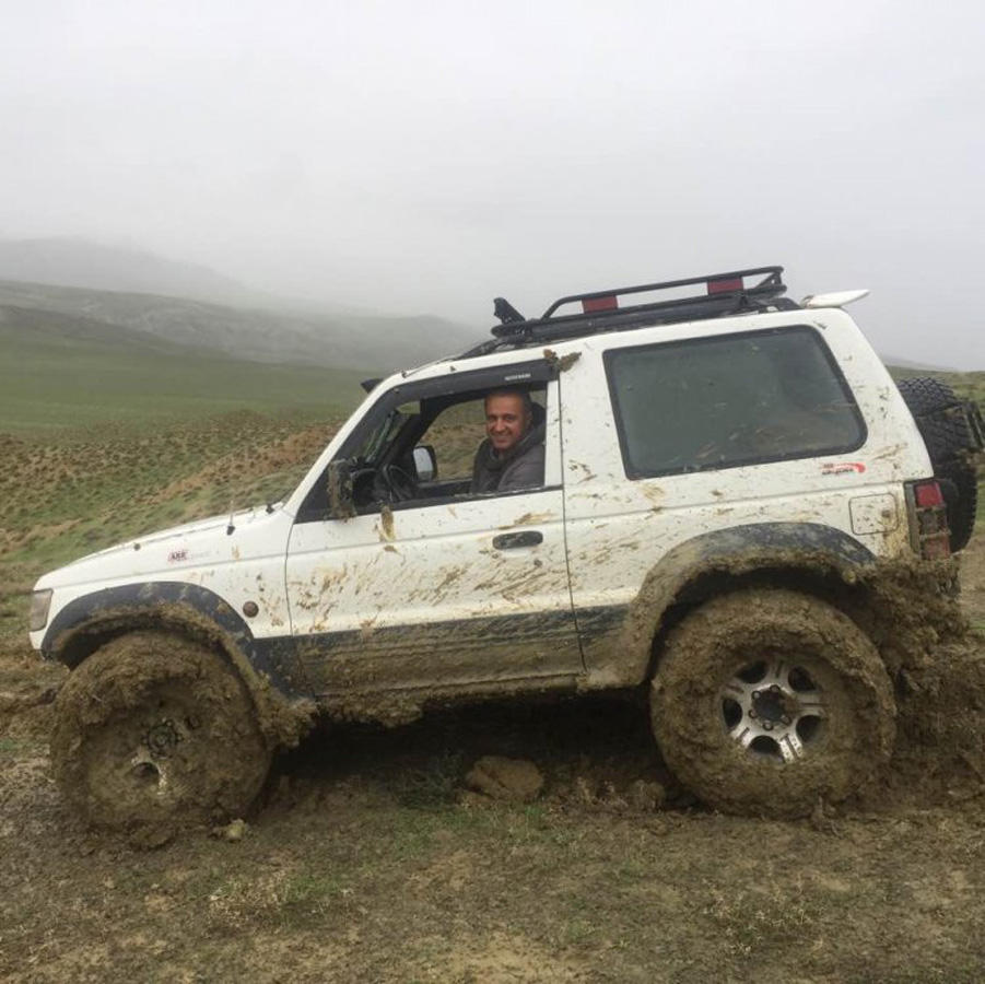 Гонки по бездорожью азербайджанцев в Грузии (ФОТО)