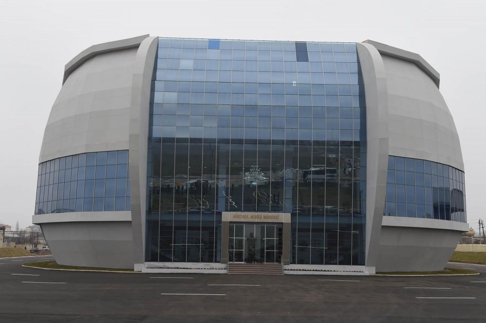 В Агстафе сдан в эксплуатацию Центр музыки  (ФОТО)