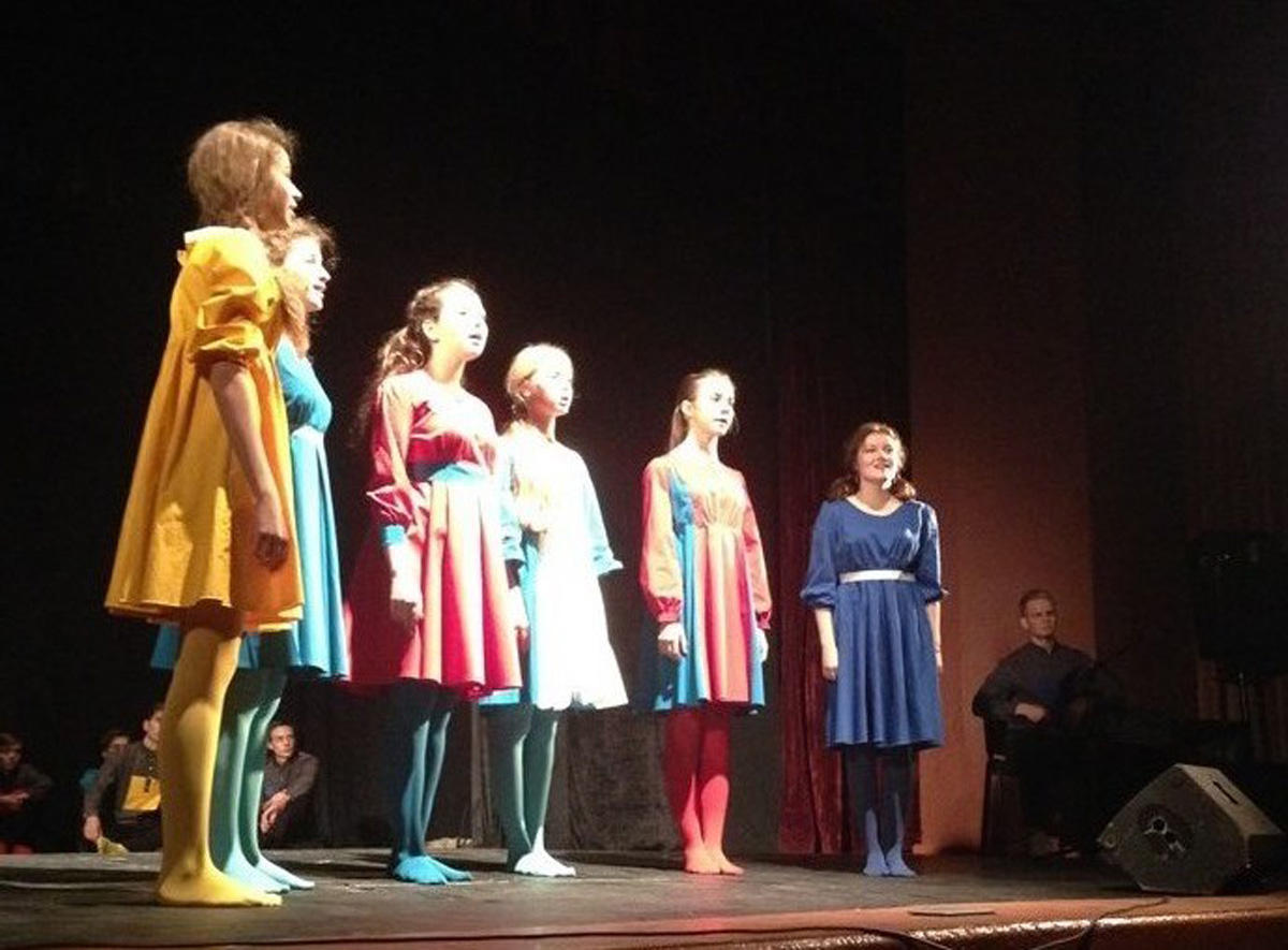 "Сон о дожде" от московских актеров в Баку (ФОТО)