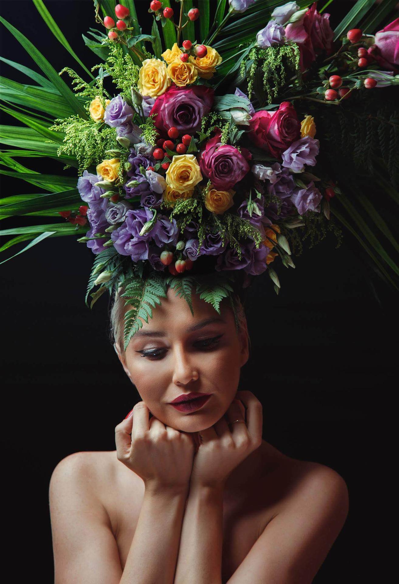 Цветочные композиции в ярких образах азербайджанского флориста (ВИДЕО,ФОТО)