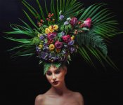 Цветочные композиции в ярких образах азербайджанского флориста (ВИДЕО,ФОТО)