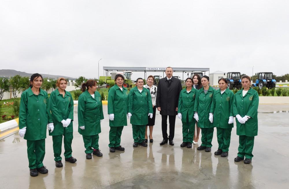 Президент Ильхам Алиев: Азербайджан превратится в важную в мире страну-экспортера сельхозпродукции (ФОТО)