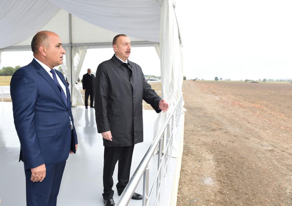 Президент Ильхам Алиев: Азербайджан превратится в важную в мире страну-экспортера сельхозпродукции (ФОТО)