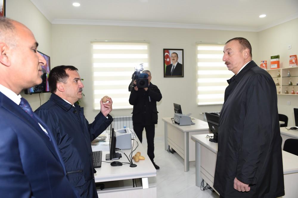 Президент Ильхам Алиев: Азербайджан превратится в важную в мире страну-экспортера сельхозпродукции (ФОТО)