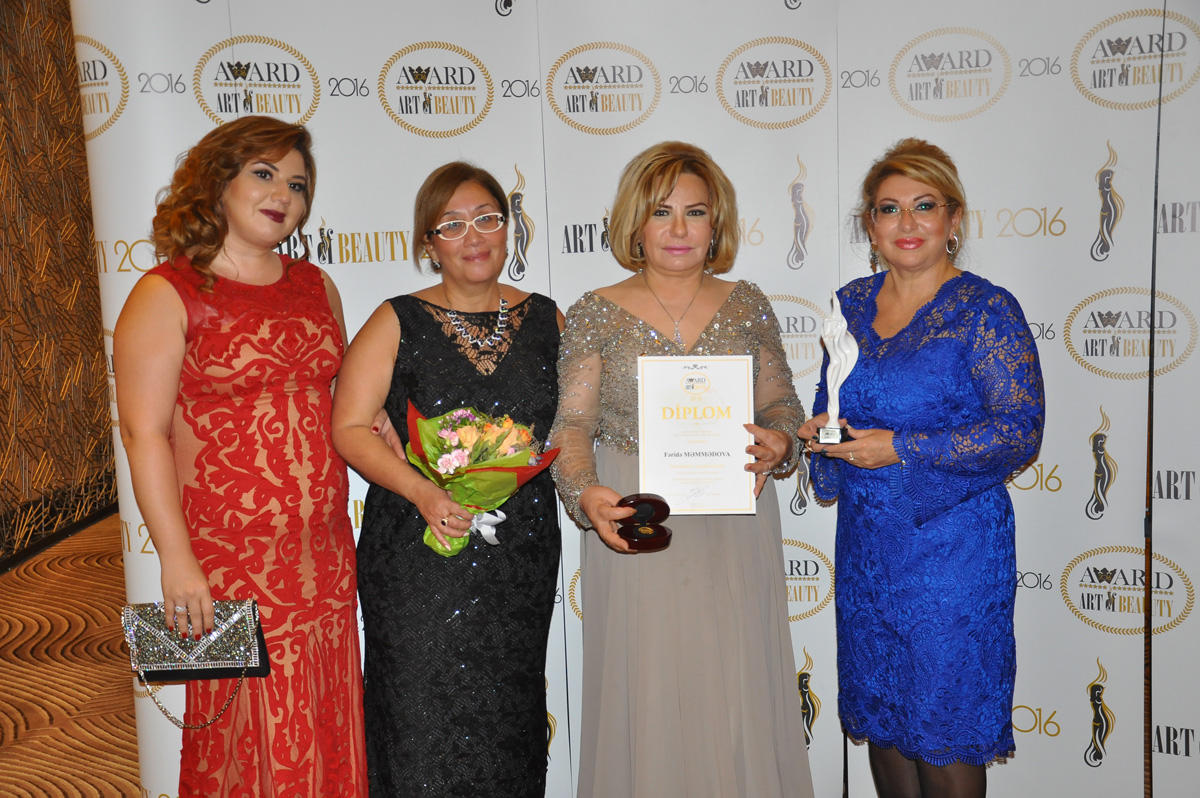 В Баку прошла церемония награждения Art of Beauty Award-2016 (ФОТО)