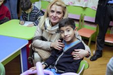 Азербайджанские спортсмены порадовали детей (ФОТО)