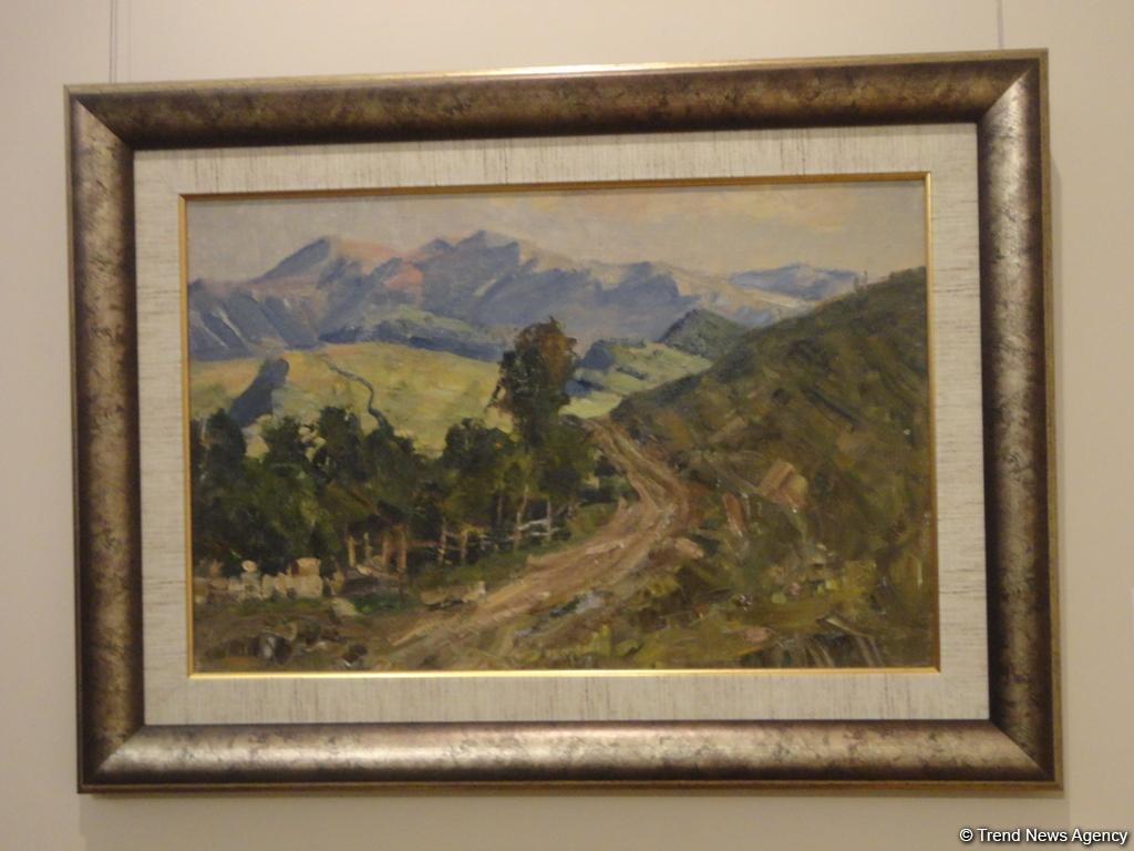 Реализм и гармония красок Эюба Гусейнова: портреты и пейзажи (ФОТО)