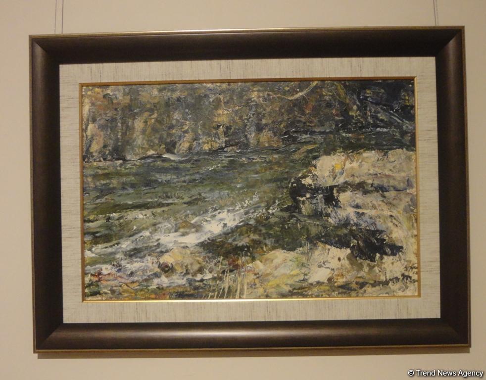 Реализм и гармония красок Эюба Гусейнова: портреты и пейзажи (ФОТО)