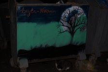 Рисунки на мусорных контейнерах - уличное искусство в Сумгайыте (ФОТО)