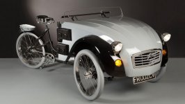 Представлен роскошный гибрид авто и велосипеда (ФОТО)