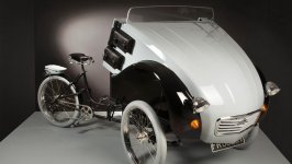 Представлен роскошный гибрид авто и велосипеда (ФОТО)