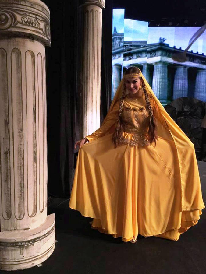 Наша "Сары гялин" Гюнель Мамедова: Сбылась моя волшебная мечта (ФОТО)