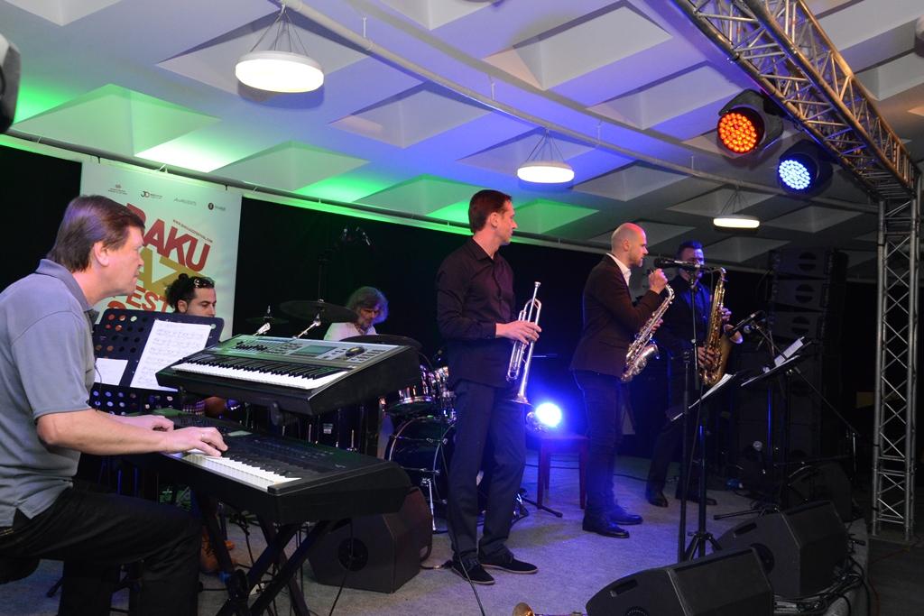 В Баку прошел вечер джаза известной литовской группы Dainius Pulauskas Group (FOTO)