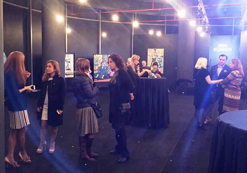 Когда девушки предпочитают нефтяников: любовь Ирины Эльдаровой, воплощенная в красках  (ФОТО)