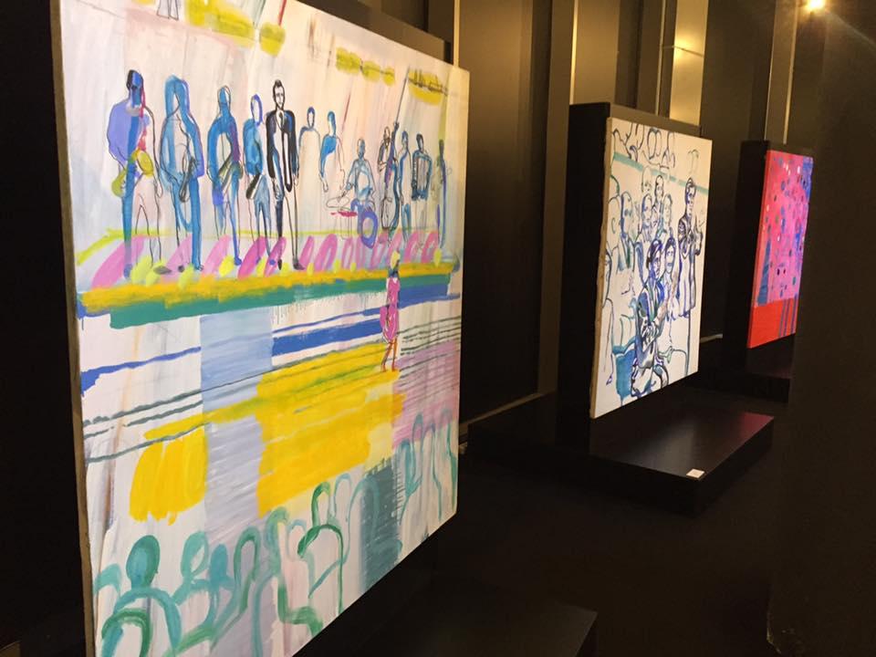 Когда девушки предпочитают нефтяников: любовь Ирины Эльдаровой, воплощенная в красках  (ФОТО)