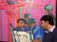 Когда девушки предпочитают нефтяников: любовь Ирины Эльдаровой, воплощенная в красках  (ФОТО)