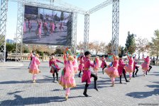 В Баку состоялось шествие, посвященное Дню Государственного флага   (ФОТО)
