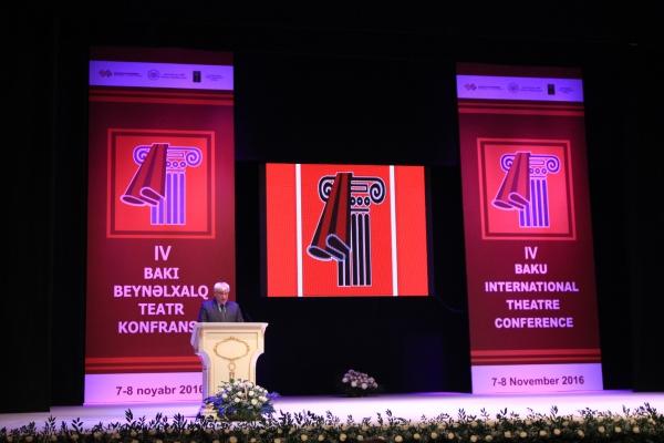 В Баку открылась Международная театральная конференция "Мультикультурализм и театр" (ФОТО)