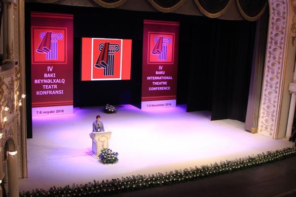 В Баку открылась Международная театральная конференция "Мультикультурализм и театр" (ФОТО)