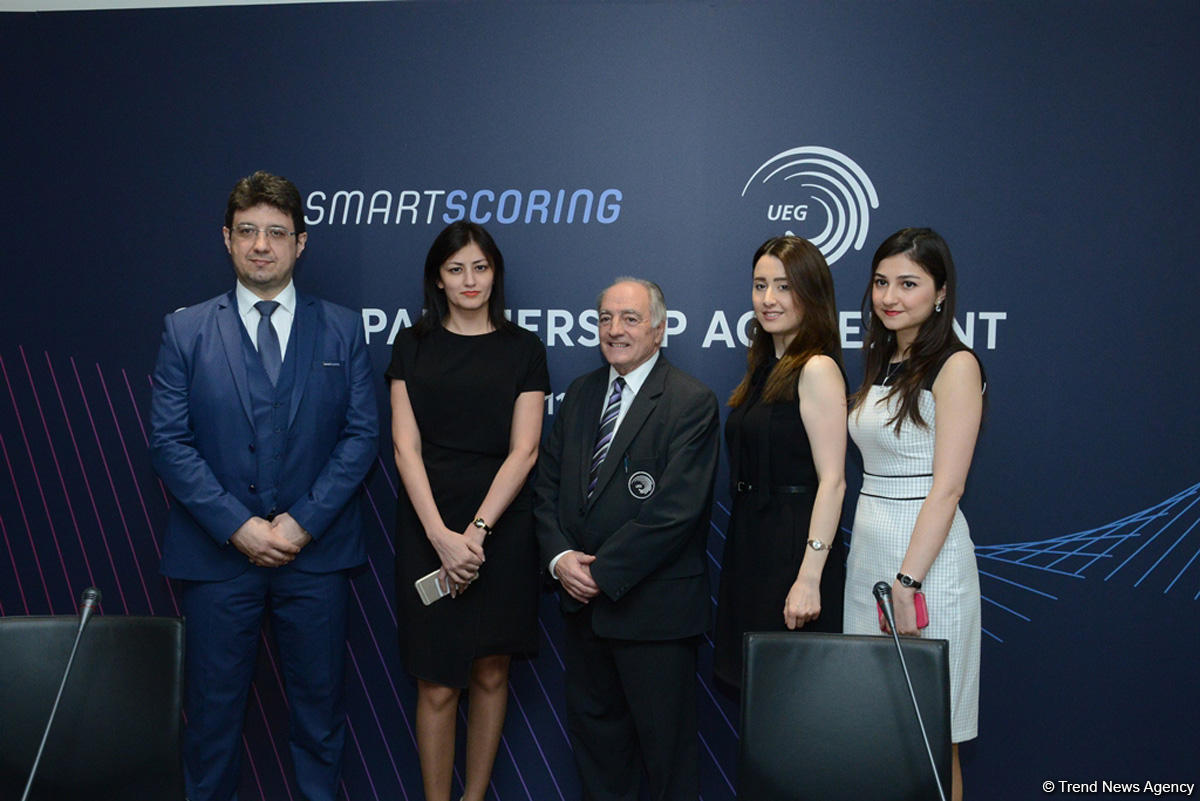 Азербайджанский бренд SmartScoring и UEG подписали соглашение о сотрудничестве (ФОТО)