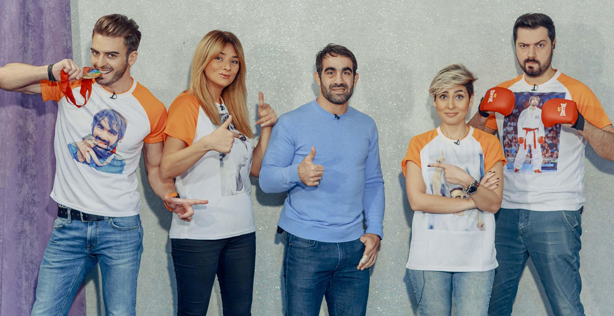 Пятикратный чемпион мира по каратэ в гостях у азербайджанских телезвезд (ФОТО/ВИДЕО)