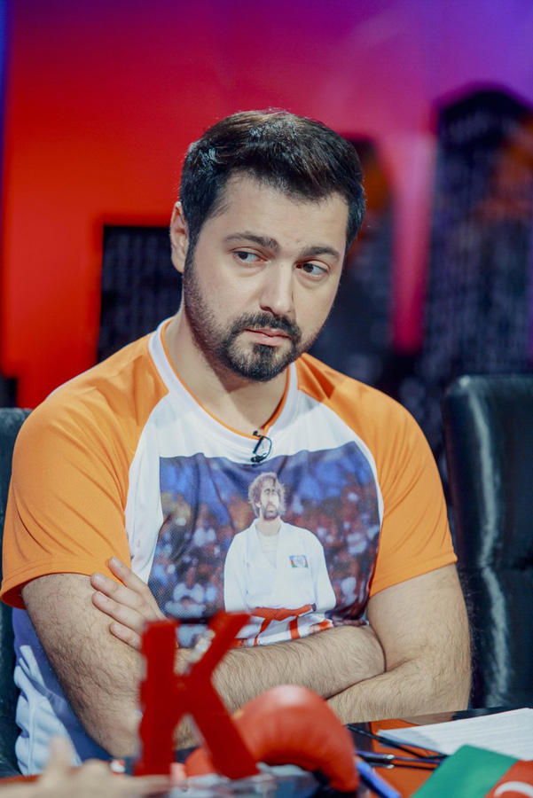 Пятикратный чемпион мира по каратэ в гостях у азербайджанских телезвезд (ФОТО/ВИДЕО)