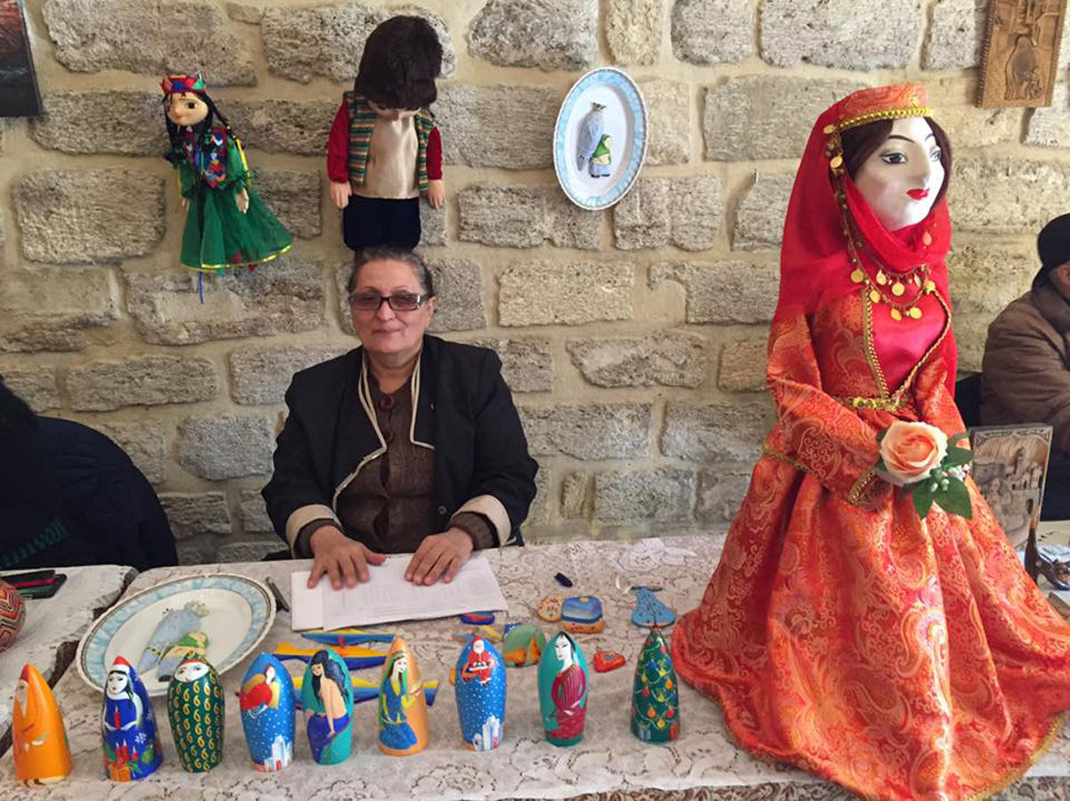 Ичери Шехер превратился в творческую мастерскую (ФОТО)