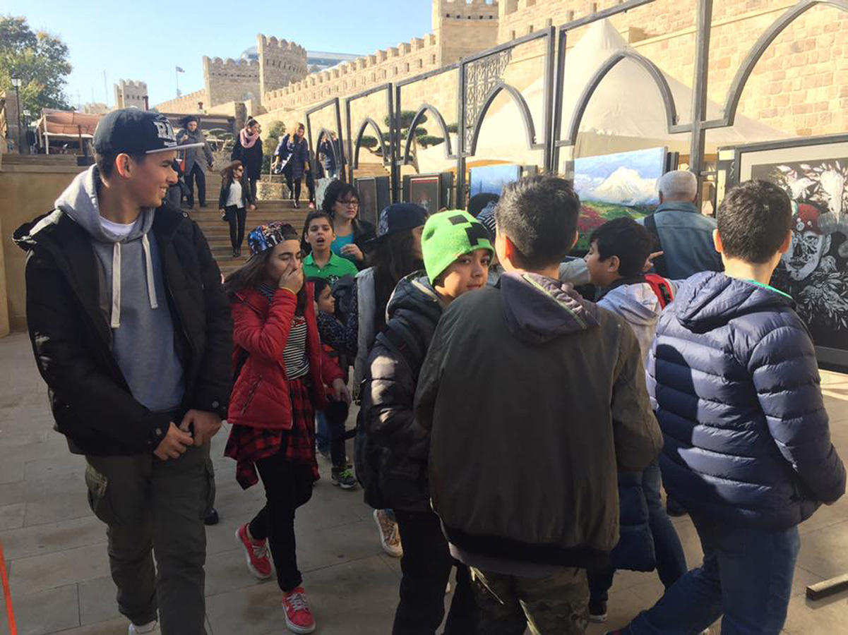 Ичери Шехер превратился в творческую мастерскую (ФОТО)