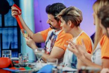 Пятикратный чемпион мира по каратэ в гостях у азербайджанских телезвезд (ФОТО/ВИДЕО)