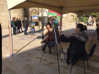 Ичери Шехер превратился в творческую мастерскую (ФОТО)