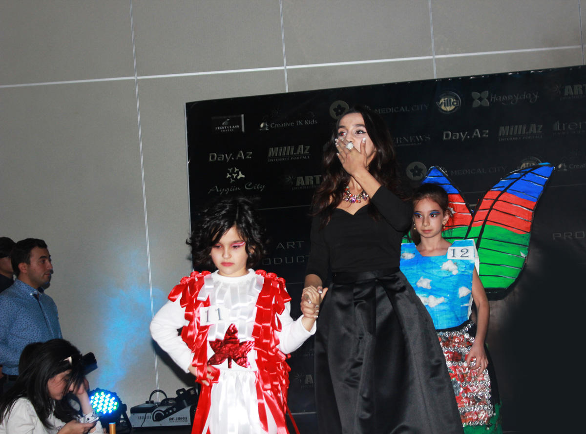 В Баку прошел конкурс моды "Флаги" – победители отправятся в Стамбул (ФОТО)